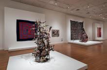 Installation View of: Cosmologies from the Tree of Life: Art from the African American South. Photo: David Stover © Virginia Museum of Fine Arts. 