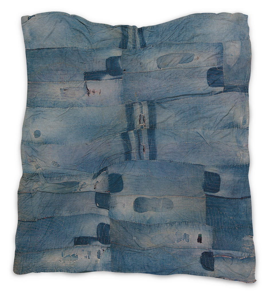 Lutisha Pettway - "Bars" work-clothes quilt - Master Image