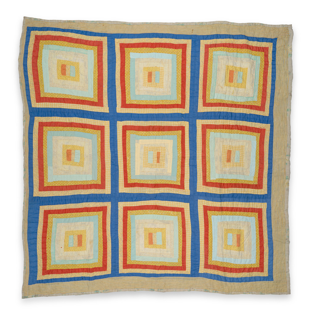 Estelle Witherspoon - "Housetop"—nine-block variation - Master Image