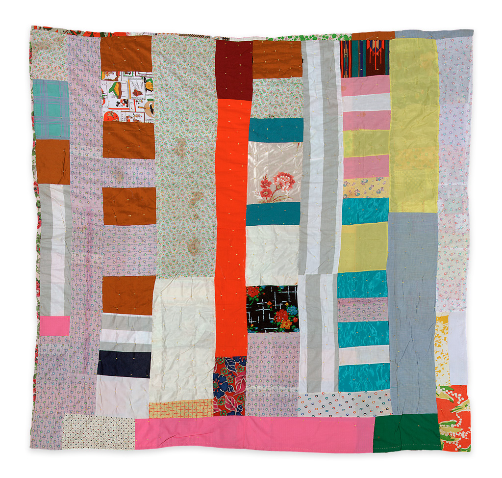 Two-sided quilt: Blocks and bars