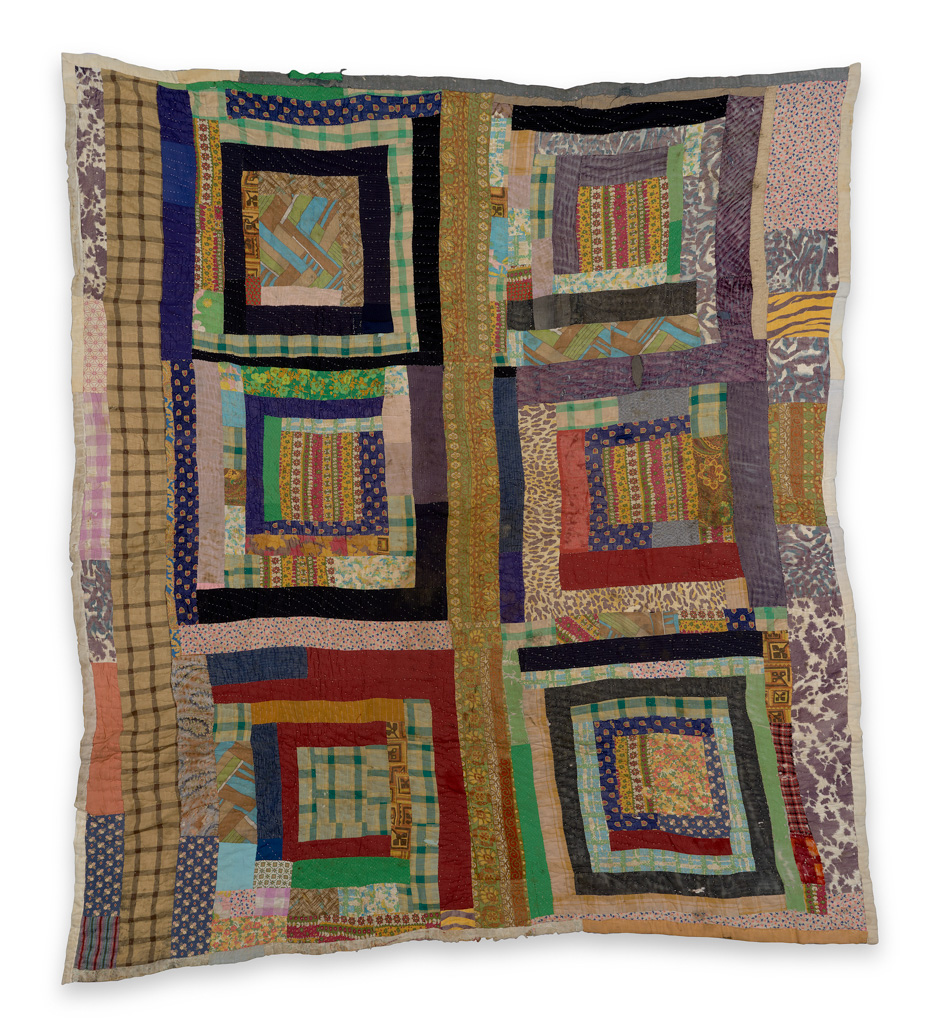 Margaret_Bennett_"Housetop"_six_block_"Log_Cabin"_variation_3729