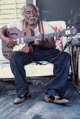 Henry Speller on his porch (Image: William Arnett)