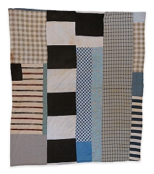 AllieP - Two-sided quilt: "Pinwheel" variation, and blocks and strips (1) - Master Image