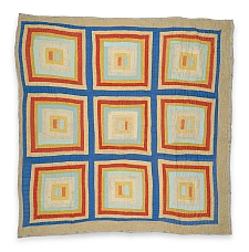 Estelle Witherspoon - "Housetop"—nine-block variation - Master Image
