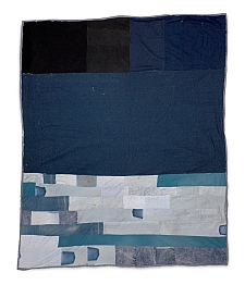 Andrea Williams - Blocks and strips work-clothes quilt - Master Image