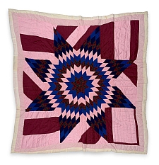 Stella Mae Pettway - "Star" variation (quiltmaker's name: "The Big Eight") - Master Image