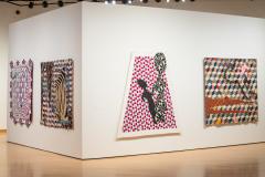 On View: See Images From ‘Sanford Biggers: Codeswitch,’ First Survey of Artist’s Quilt-Based Works at California African American Museum in Los Angeles