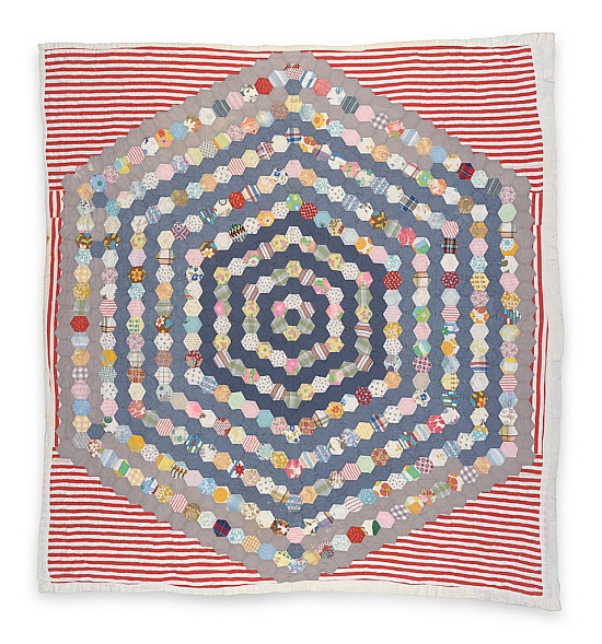 Seebell Kennedy - Hexagon mosaic—single-block variation - Master Image