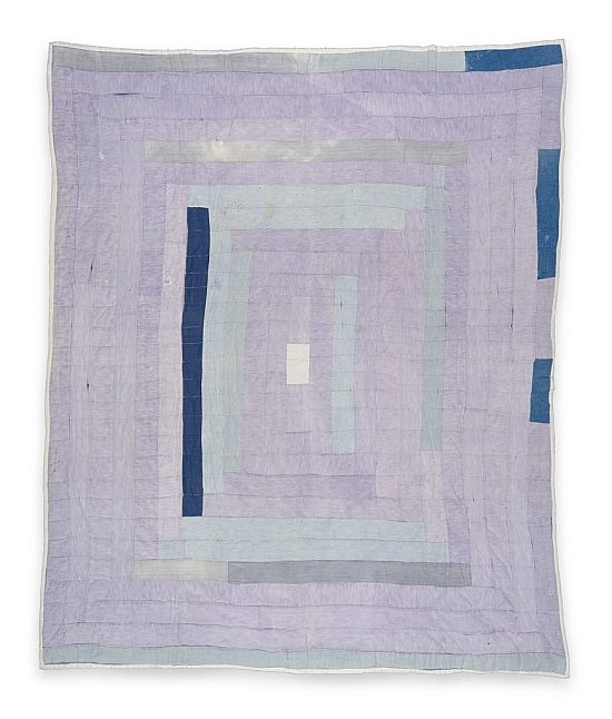 Lorraine Pettway - Medallion work-clothes quilt - Master Image