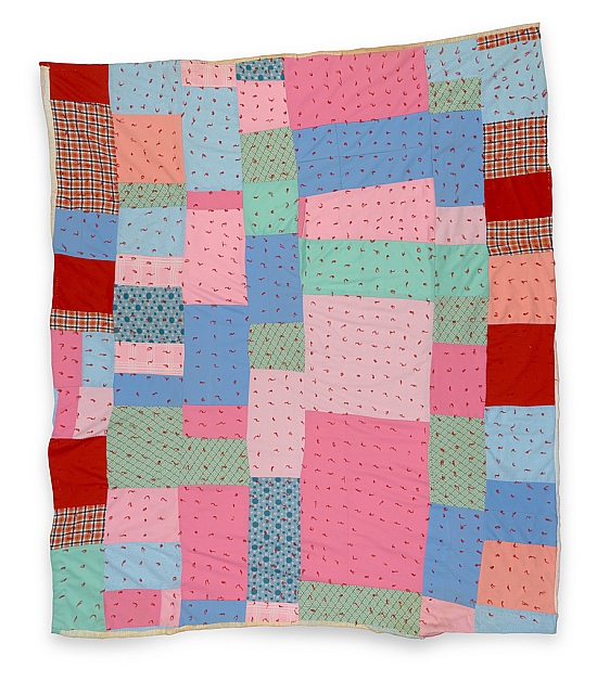 AmeliaB - Rows of blocks tied with yarn - Master Image