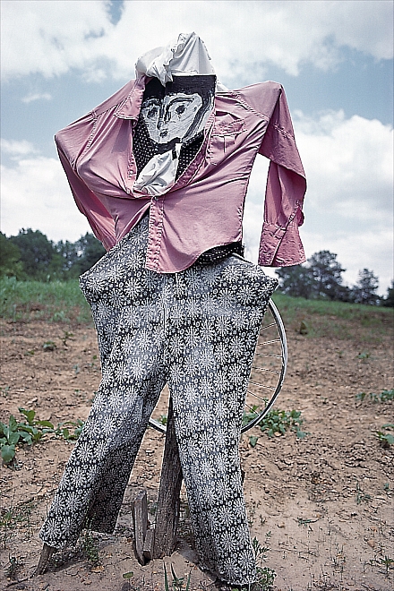 MTS - Scarecrow in Mary T. Smith's yard